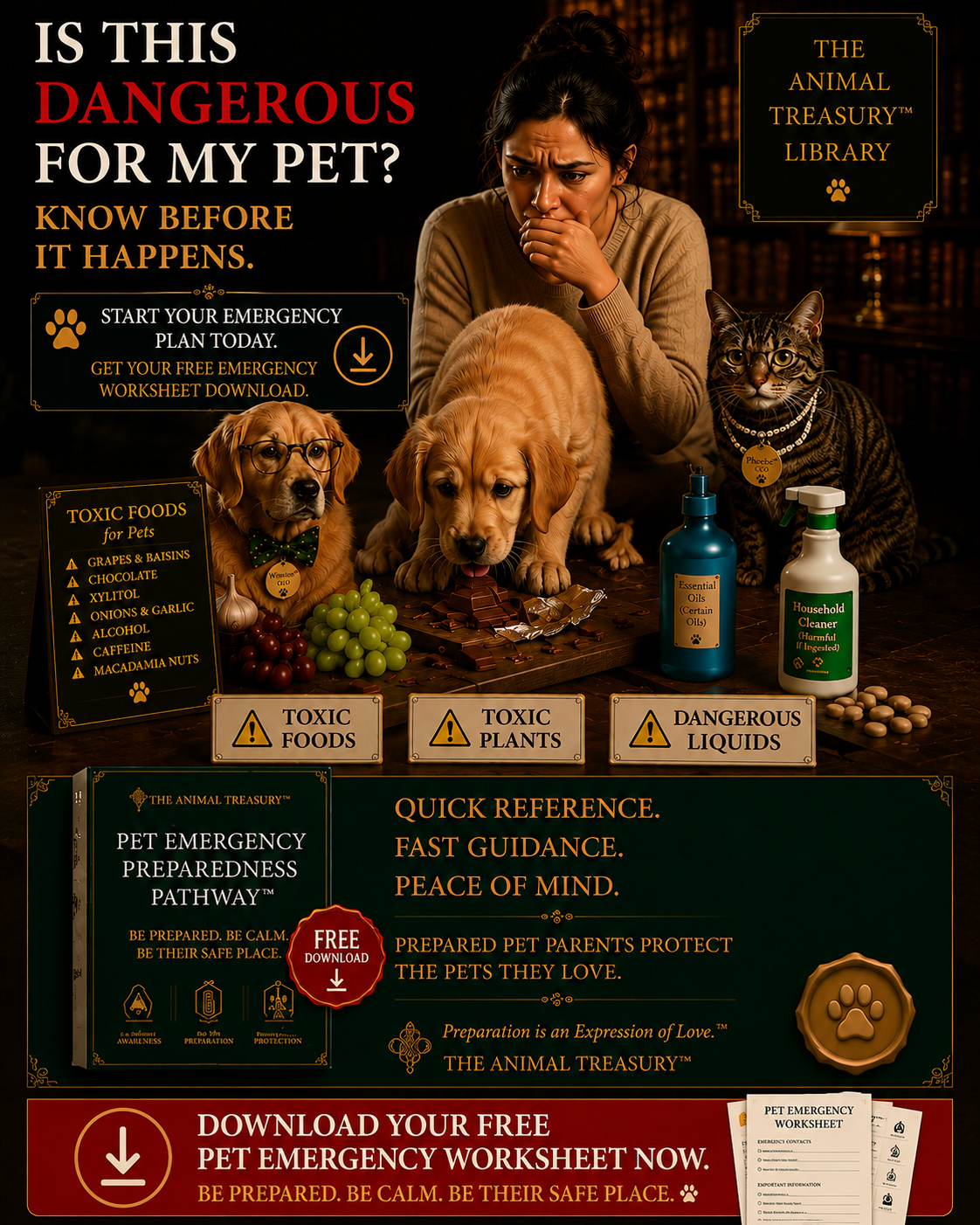 Emergency Veterinary Contact Planner™  Companion Publication™ No. 010